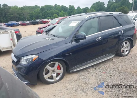 2018 Mercedes-Benz Gle 63 Amg-S 4Matic z USA, uszkodzony, nr VIN 4JGDA7FB0JB096648